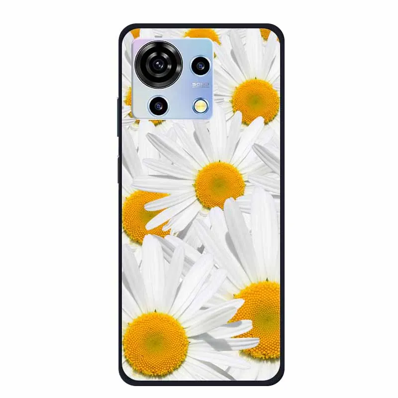 Cool Silicone Cover for ZTE Blade V50 Vita Case Printed Fashion Soft Back Cover for ZTE Blade V50Vita Case Protective Cat Shells