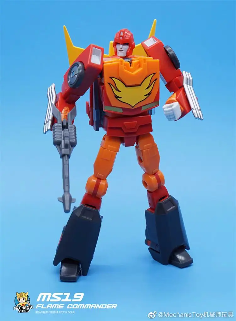 Transformation Toy DX9 D06 Transformation Action Figure Rodimus Prime Metallic Folding MP Model Anime Series