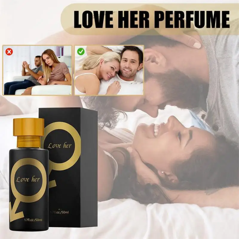 50/30ML Love Her Perfume Charm Perfume socio íntimo Perfume sexual Perfume de feromonas estimula la flirteo Perfume Natural