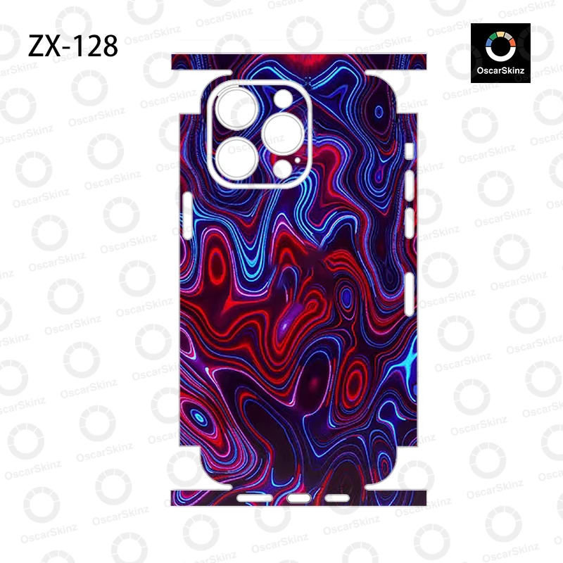 Обертка OscarSkinZ для iPhone 17 16 Pro Max, наклейка 15, 14 Plus, задняя пленка 13 12, мини-защитная наклейка, боковая рамка, задняя защита