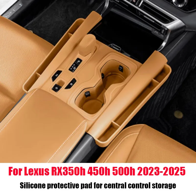 

Для Lexus RX350h 450h 500h 2023 2024 2025 Защитная накладка на центральную панель переключения передач с ящиками для хранения с обеих сторон