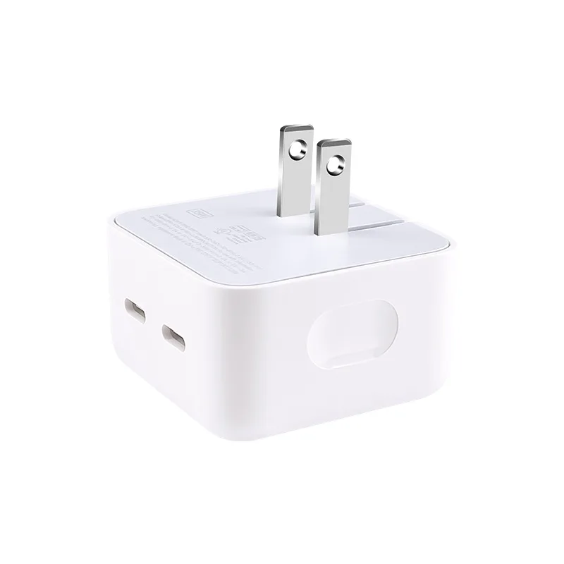 PD35W Dual Type-C US EU UK Standard Fast Charger Head for Apple 14 Mobile Phone Power Adapter