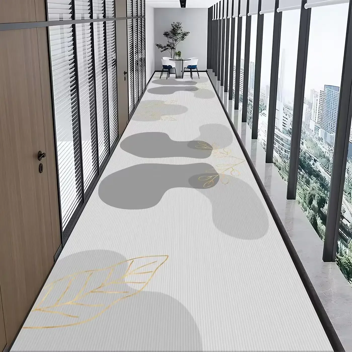 Modern Luxury Aisle Walkway Carpet Hallway Passageway Decor Area Rug Corridor Long Runner Doorway Floor Mat Non-slip tapis salon