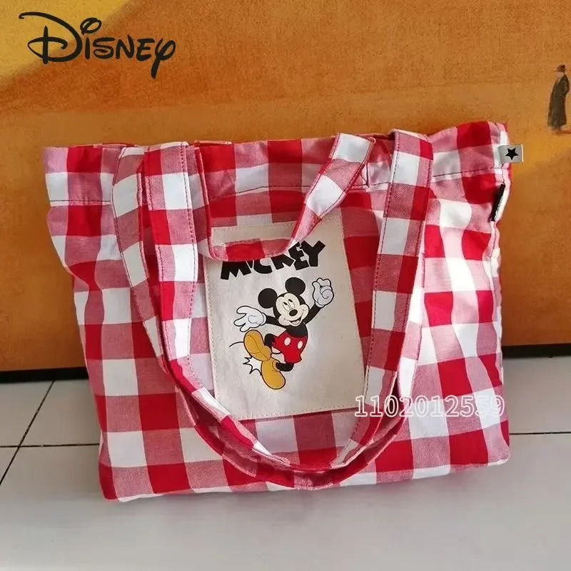 Disney Mickey New Girl Handbag Cartoon Cute Girl Bag borsa a tracolla per ragazza di moda di marca di lusso di alta qualità di grande capacità