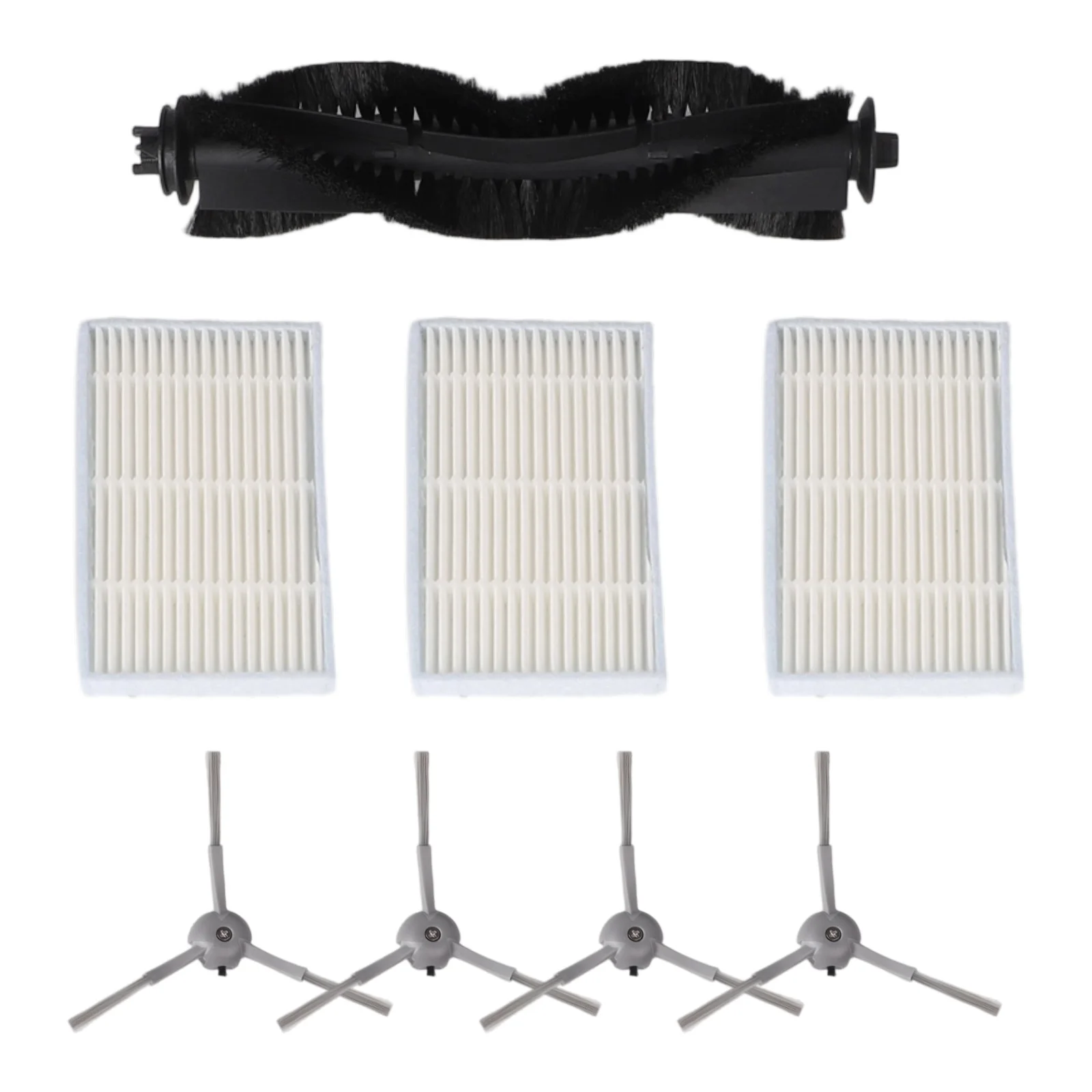 For ILIFE for v20 For Lydsto R1D Edge Robot Vacuum Cleaner Replacement Kit with Main Brush Side Brush and Filter for Dust