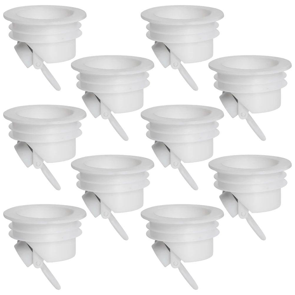 

10 Pcs Floor Drain Core Deodorant Stopper Anti Clogging Sewer Drains Wet Room Valve PP Hair Filter Kitchen Shower Bathroom