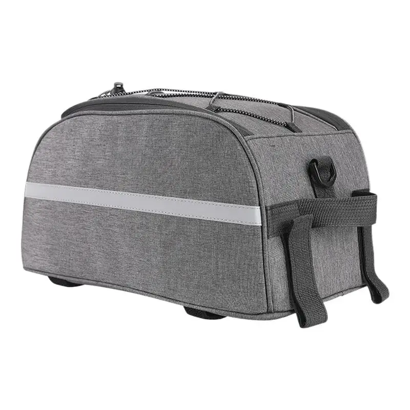 

Велосипедная сумка на заднее сиденье, корзины на седло с отражателем, водонепроницаемый грузовой органайзер для верховой езды с регулируемым шнуром для складывания