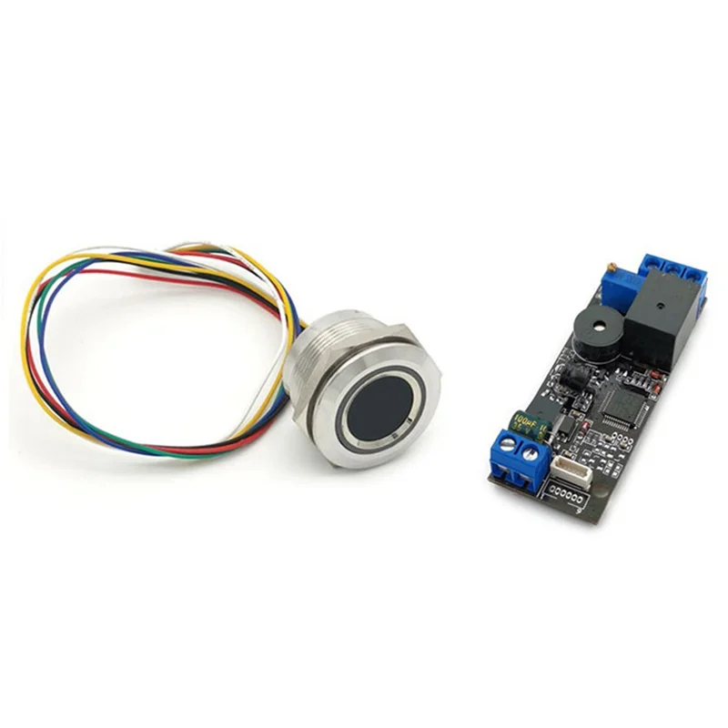 K202+R503 Fingerprint Controller Kit DC12V Low Power Consumption K202 Fingerprint Control Board +R503 Fingerprint Module