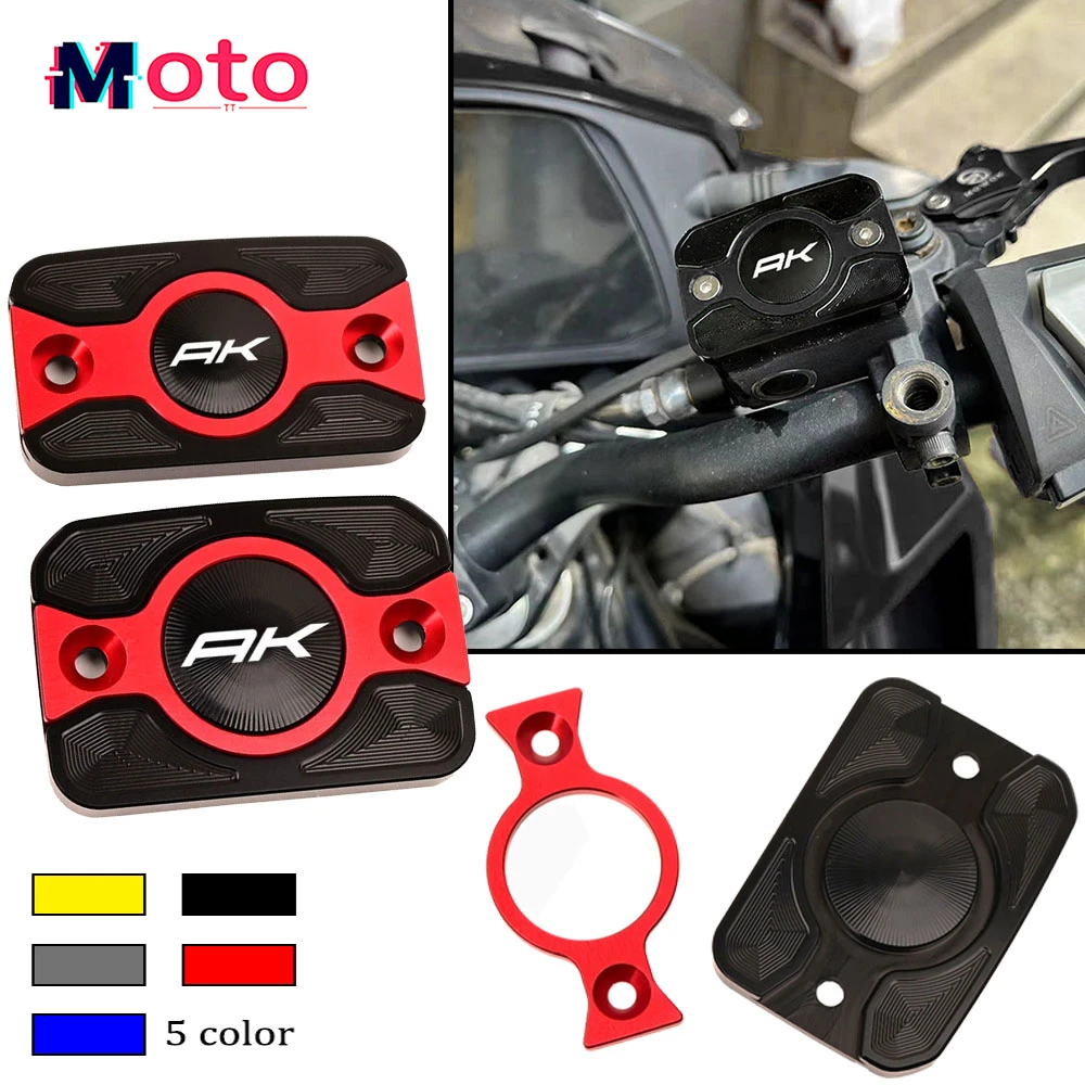 Brand new AK550 Motorcycle CNC Accessories Rear Front Brake Fluid Reservoir Cover Cap For KYMCO AK550 AK 550 2017-2021