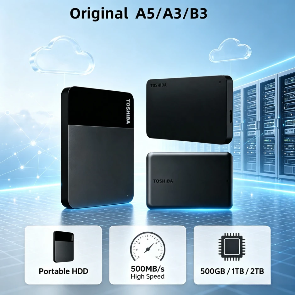 Original A5/A3/T0 HDD 2.5'  Portable External Hard Drive 2tb/1tb/500gb USB3.0 Disk Memory for PC Desktop/Laptop/Mac/Xbox/PS4/TV