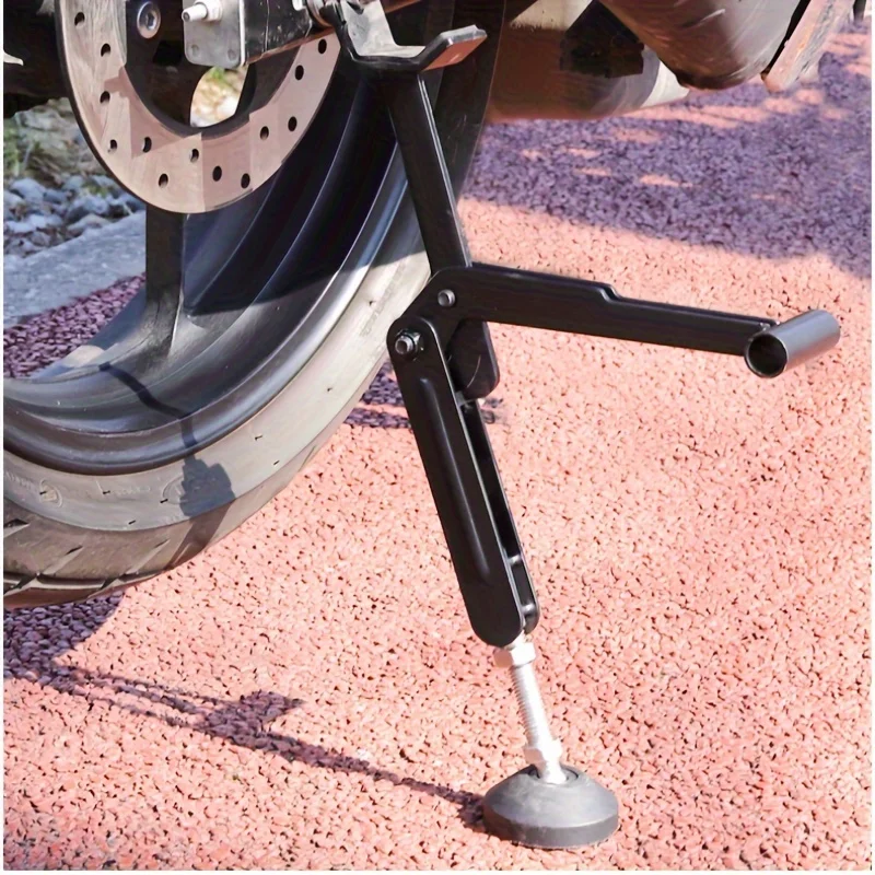 Motorcycle Kickstand Wheel Support Side Stand Paddock Stable Repair And Maintenance Parking Support Tool Folding Portable Labor