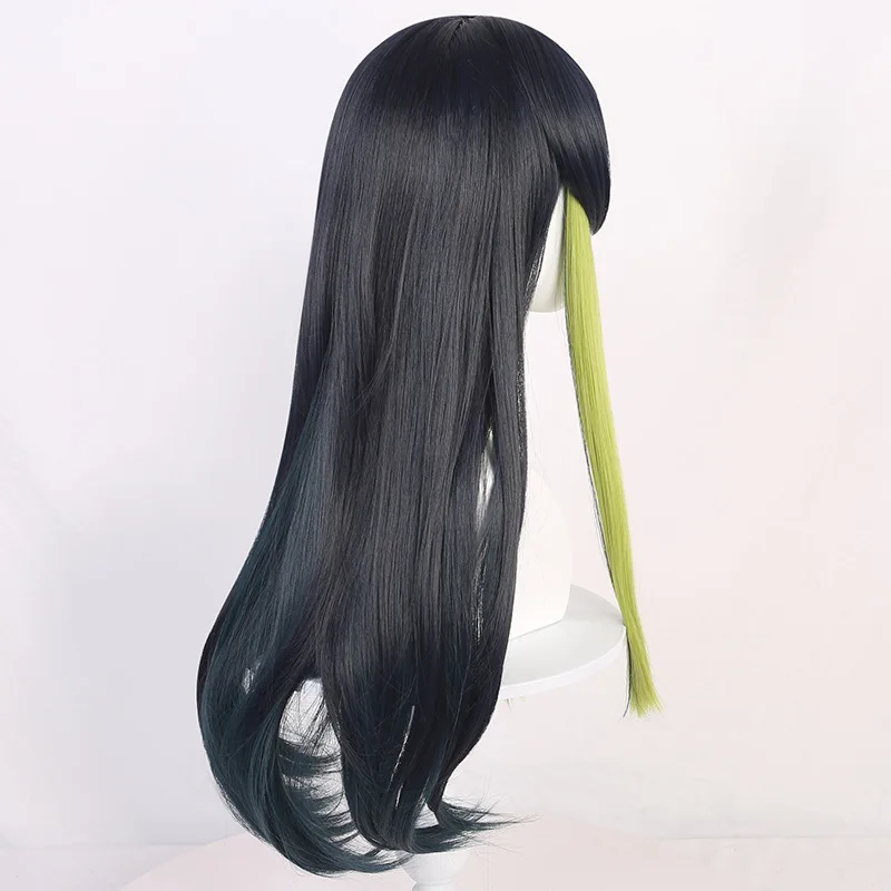 原神インパクト 性別交換 ダインスレイフ ダインスレイフ ロングヘア コスプレウィッグ リアルな頭皮トップ