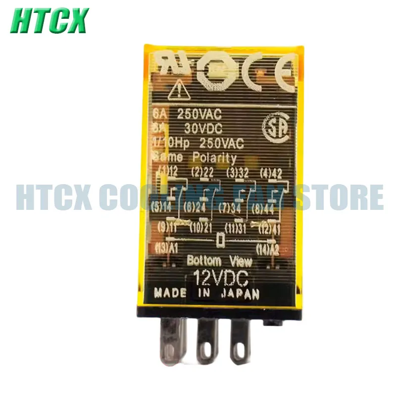 Relay 14 Pin 4 Open 4 Closed RU4S-D12 DC12V