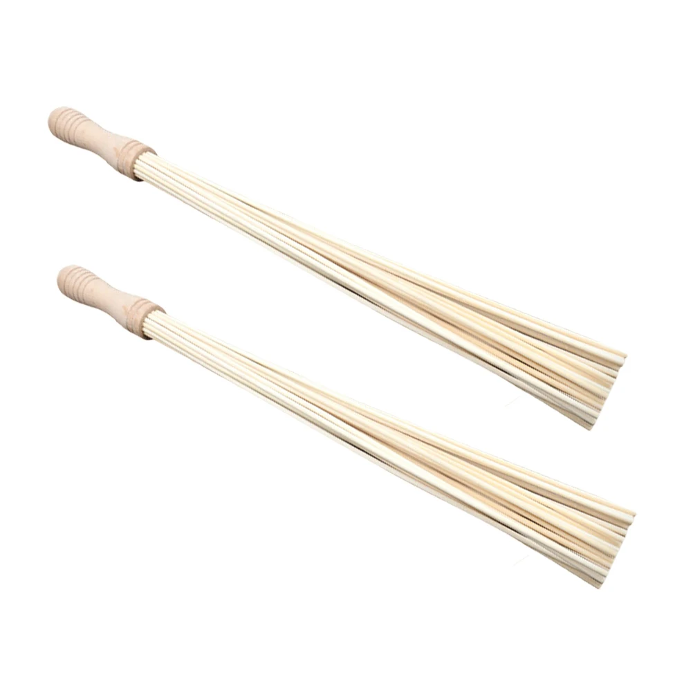 

2 шт., массажная палочка из бамбукового дерева, ручной инструмент для нарезания резьбы для спины, шеи, плеч, ног, Гуа Ша, терапия для тела, путешествия, самоуход