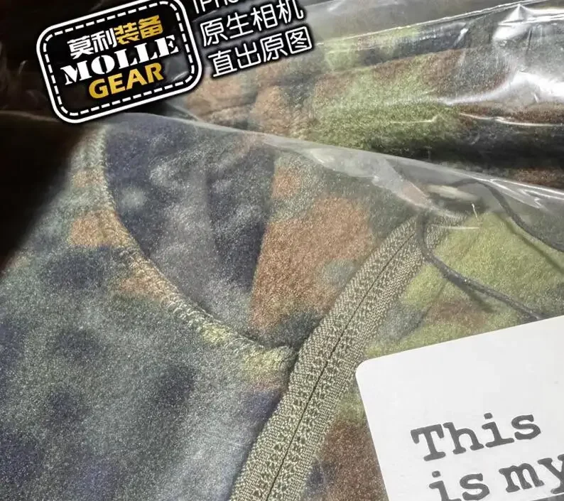 Flecktarn-Sweats à capuche chauds allemands CamSolomon Y-Men, Sweats à capuche d'extérieur verts, Hiver, Nouveau