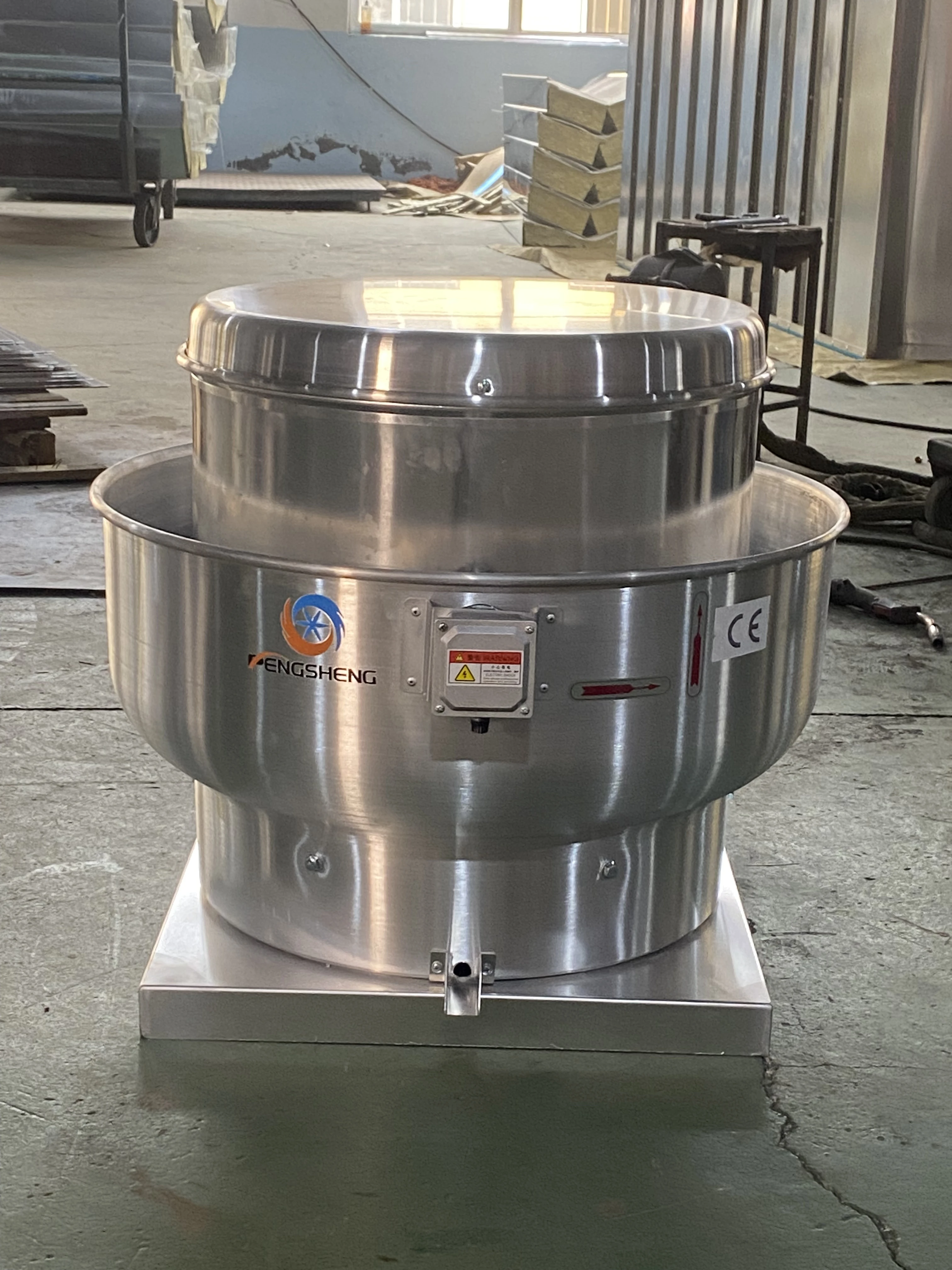 Factory Food Truck Industrial Ventilation Fan Upblast Roof Extractor Fan Belt Drive Direct Drive With 3phase Single Phase 50hz