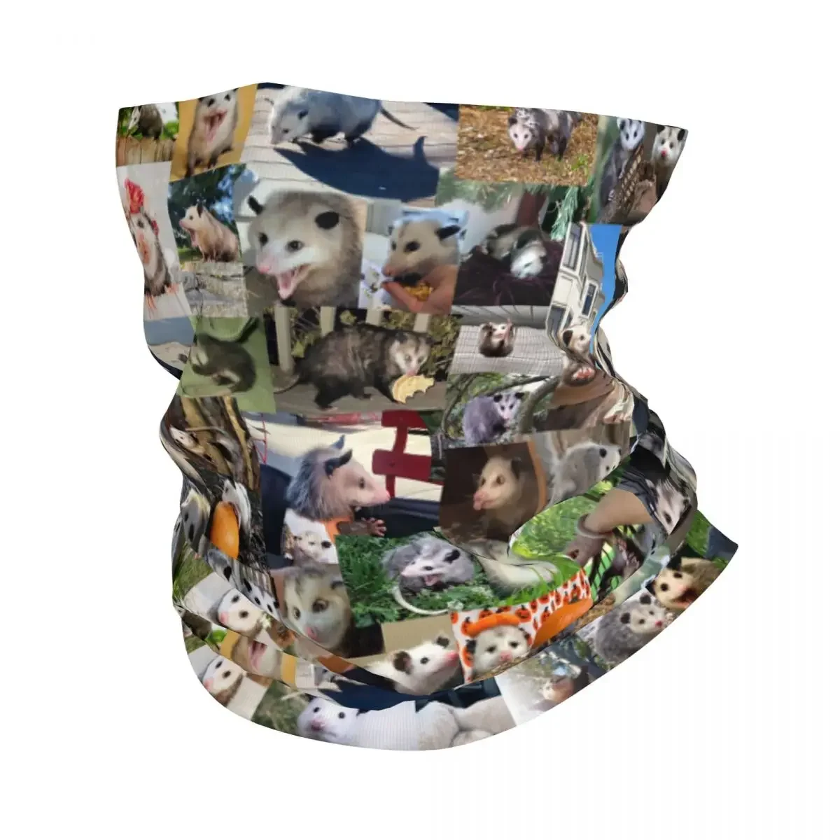 Ultimate Opossums Bandana Winter Neck Warmer Men Windproof Wrap Face Scarf for Ski Animal Pet Gaiter Headband