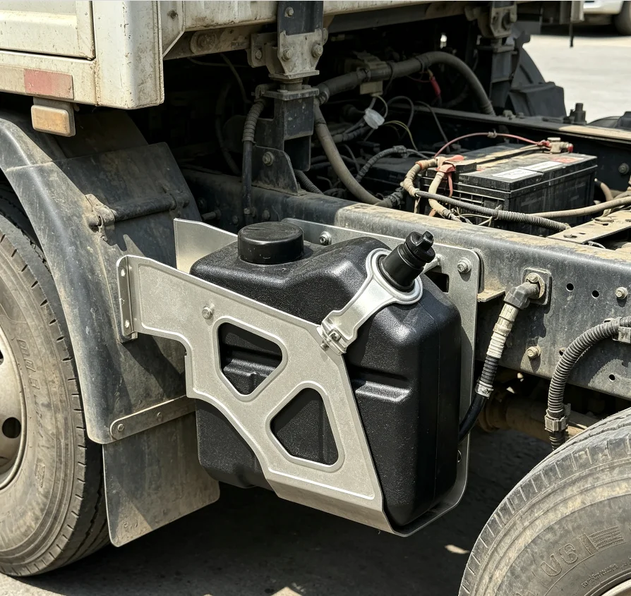 RC 1/14 Simulation Urea Tank for Tamiya Hydraulic Excavator Loader Dump Truck for SCANIA MAN VOLVO Trailer Tipper DIY Parts