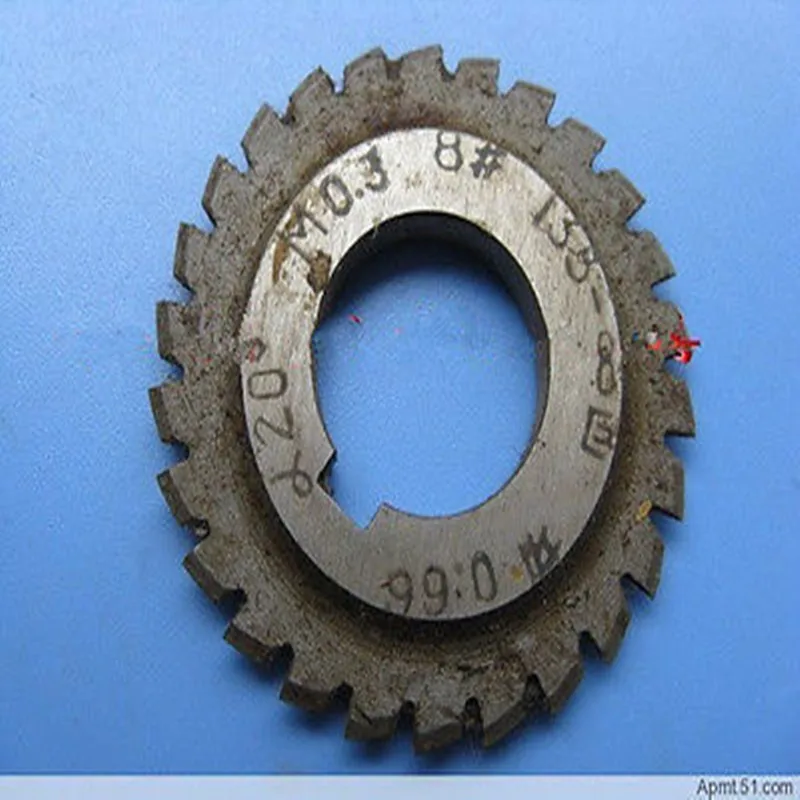 

Set 8Pcs Module 0.3 PA20 Bore16 1#2#3#4#5#6#7#8# Involute Gear Cutters M0.3