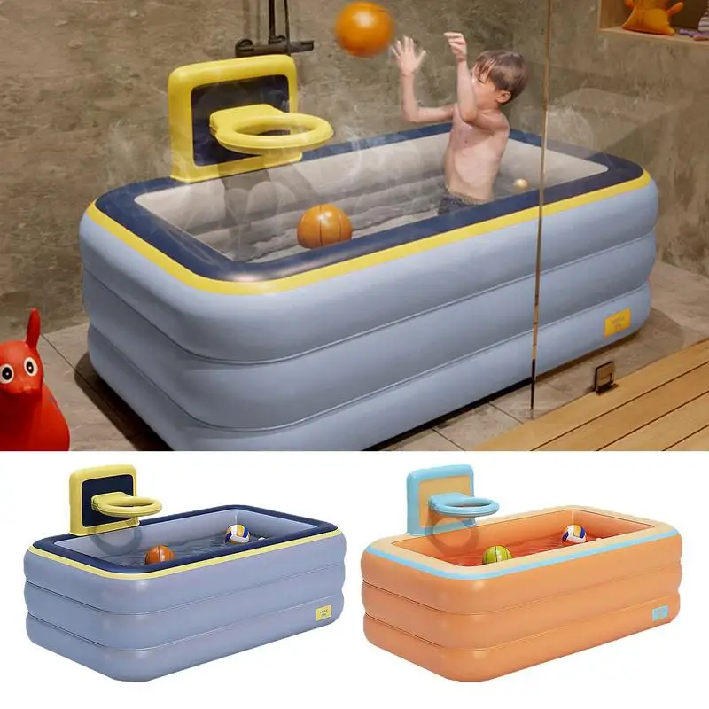 

Swimming Pool Inflatable Kids Pool Summer Water Party PVC Paddling Bathing Tub Summer Outdoor Toy For Family Children outdoor