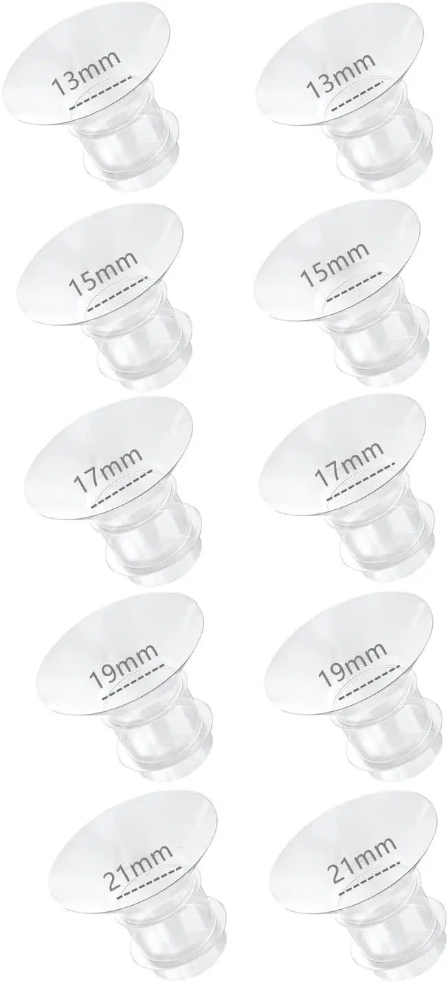 플랜지 인서트, 메델라, 스펙트럼, XIMYRA, YOUHA, TSRETE, Momcozy S12, S12Pro 와 호환 가능, 24mm 플랜지, 13mm, 15mm, 17mm, 19mm, 21mm 