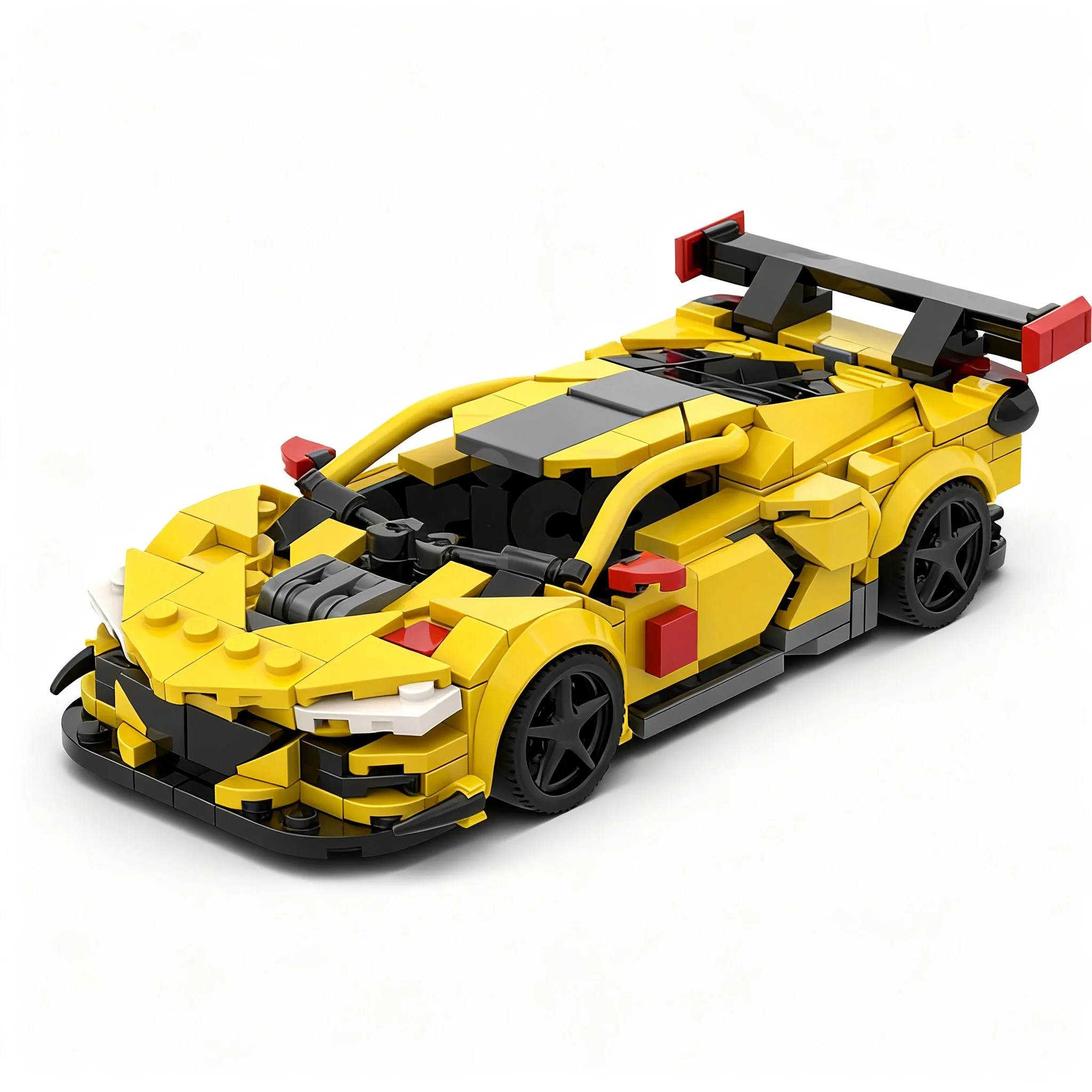 768pcs MOC Corvette C8.R GT3 C - Art Craft Idea ulasan dan harga