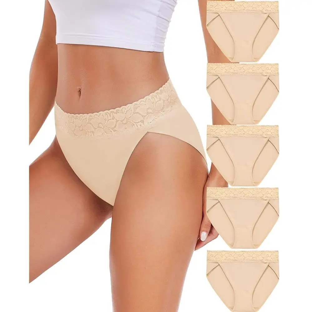 

Женские хлопковые трусики-бикини с высокой посадкой, кружевные, эластичные, стринги, женские трусы S-XXL