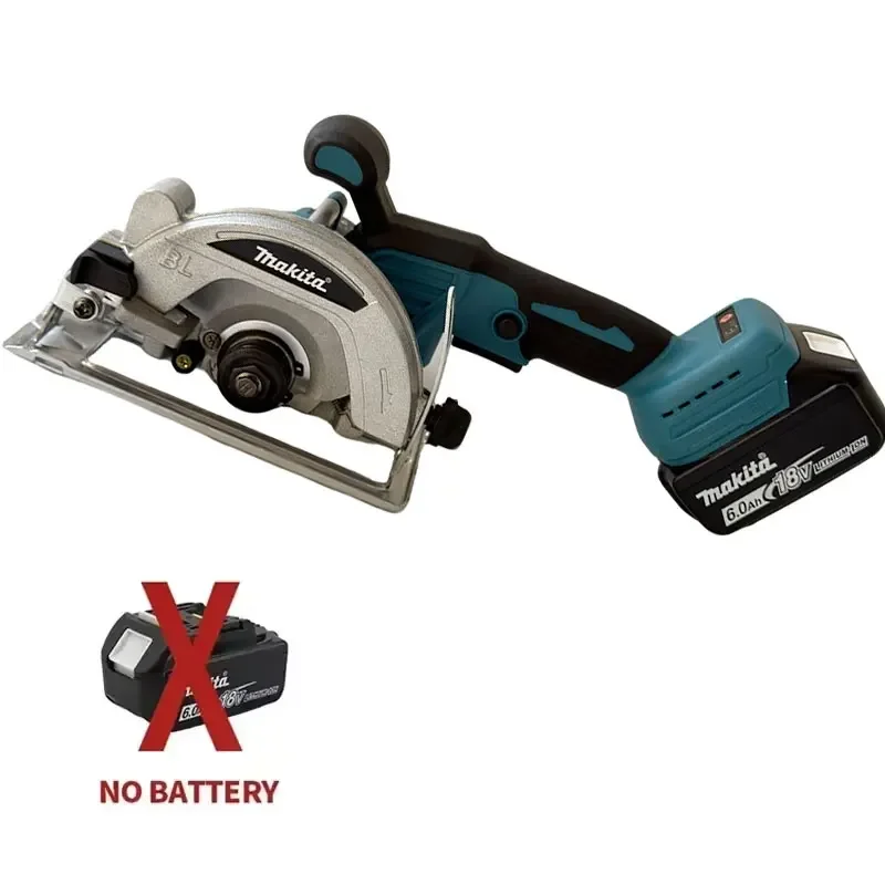 Makita 5 inch borstelloze motor snoerloze elektrische cirkelzaag oplaadbare handzame hout- en steenzaag met verstelbare snijhoek