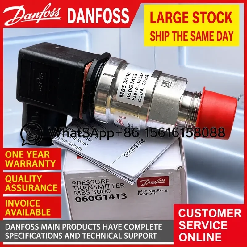 Danfoss MBS3000 Pressure Transmitter 060G1102 060G1412 060G1539 060G1413 060G6381 060G6334  060G5577 060G3596  060G5705
