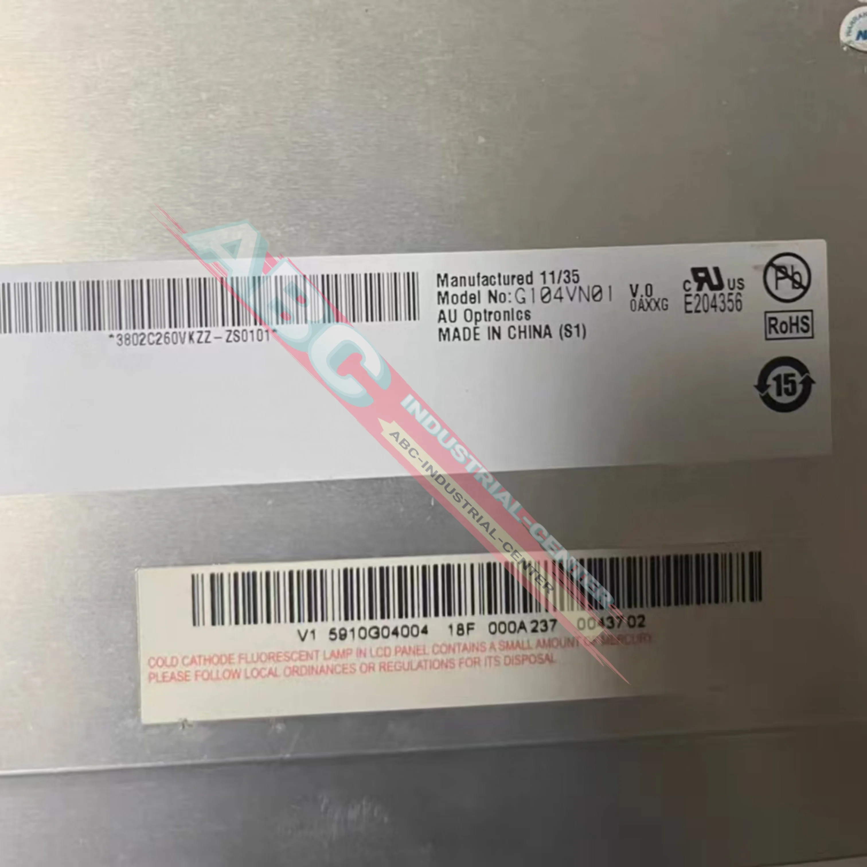 G104VN01 V.0 G104VN01 V.1  Liquid crystal display screen 100%NEW