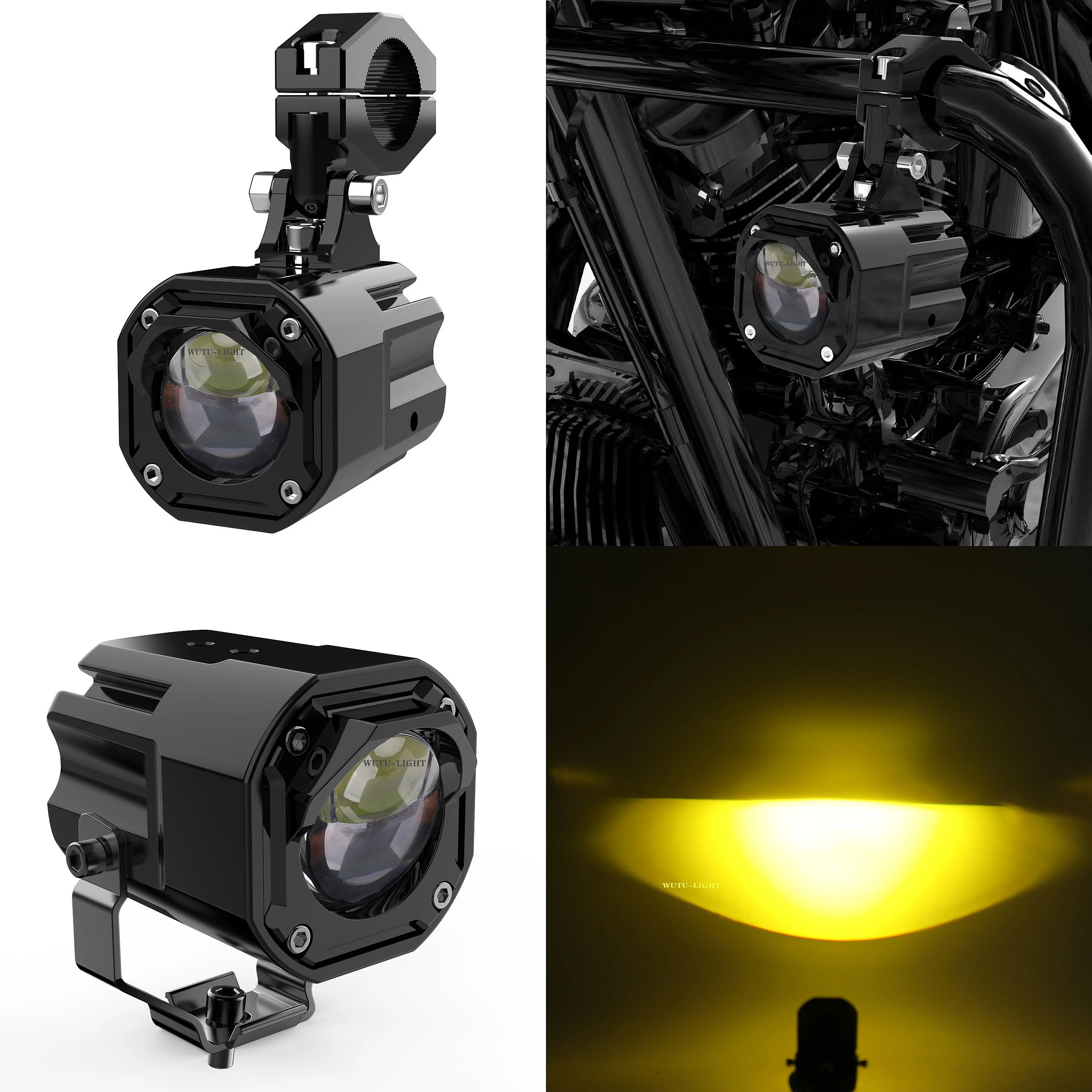 2025-new-motorcycle-car-led-spotlights-dual-color-high-low-beam-driving-lights