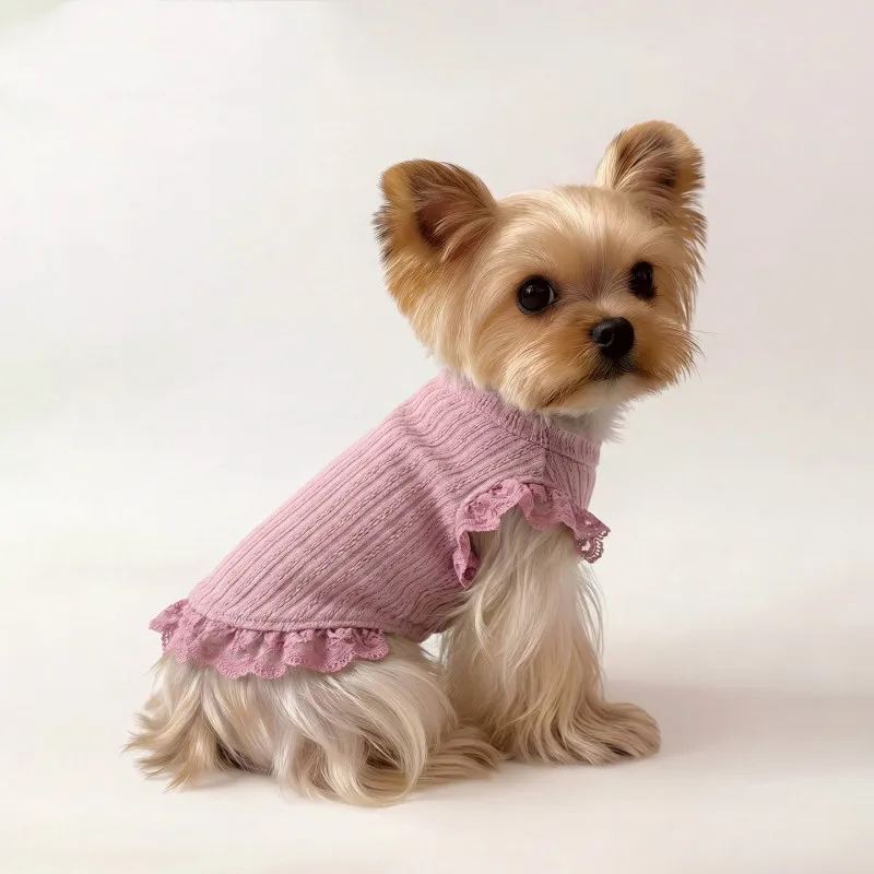

Yorkshire Terrier Clothes Summer Dog Vest Cat Yorkies Shih Tzu Maltese Pomeranian Bichon Poodle Small Dog Costume Puppy Clothing