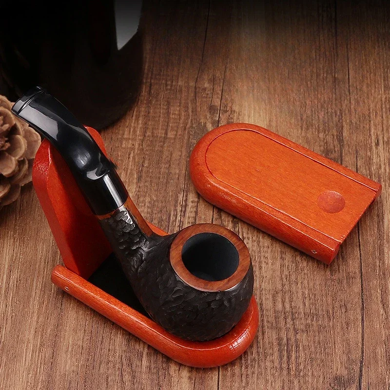 

Foldable Rosewood Pipe Stand Rack Holder Smoking Pipe Stand for Cigar Tobacco Pipe Holder Durable