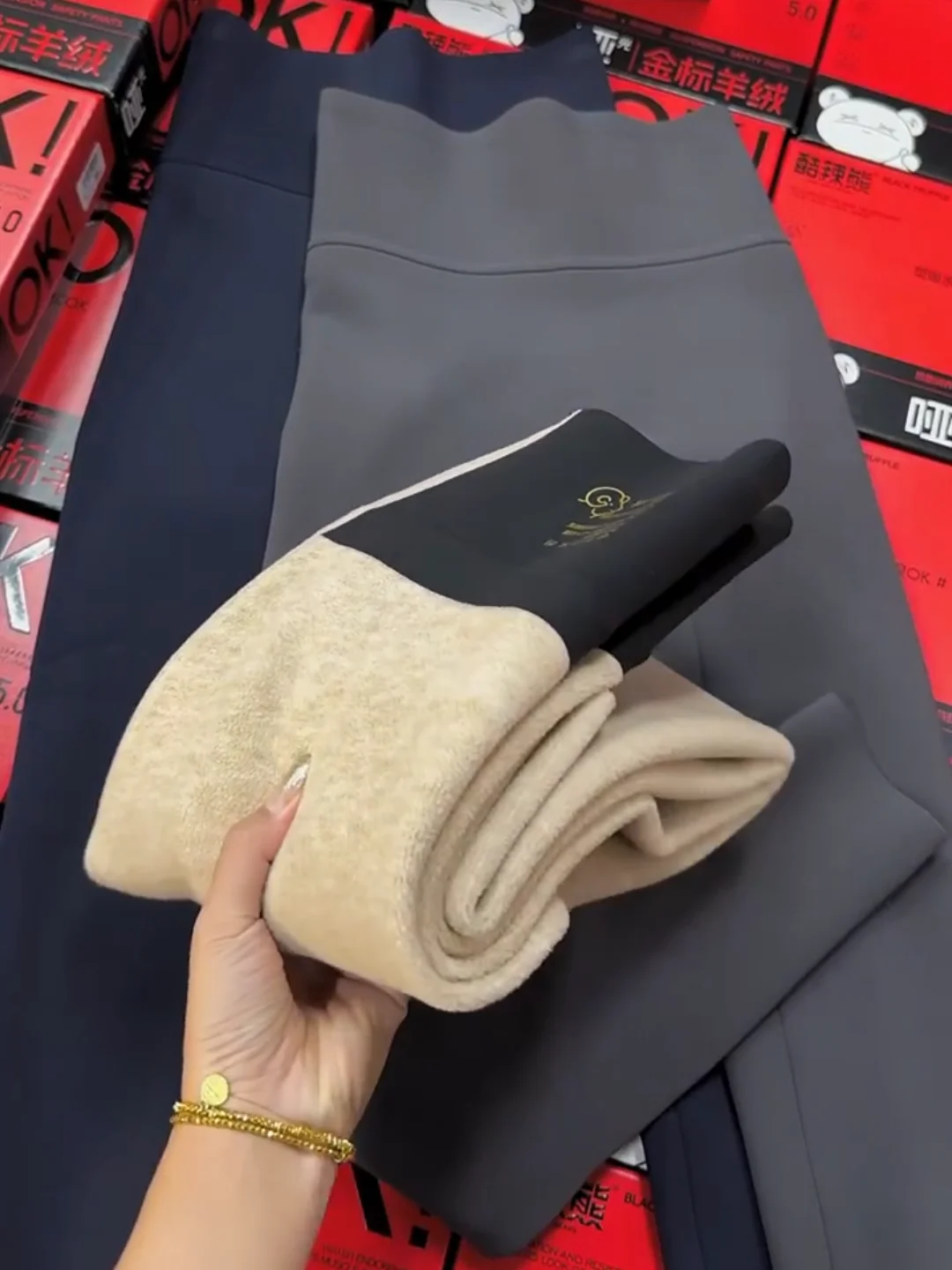 Cintura alta quente calças de yoga feminino arca pele collants outono inverno outerwear emagrecimento boting calças ajuste confortável