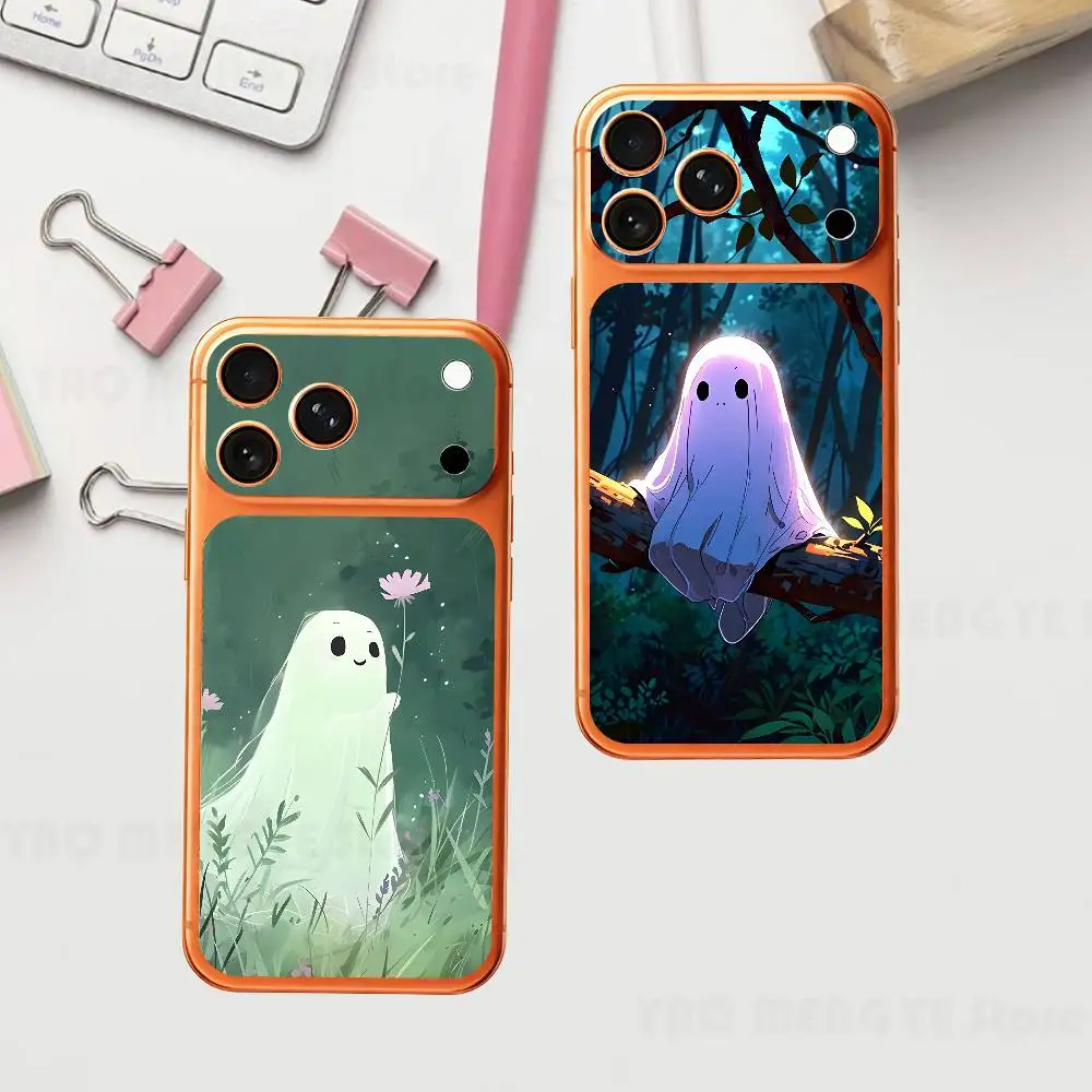 

Cut Ghost Art Plain Decal Skin For IPhone17 Pro ProMax Back Film Cover Wrap Anti-scratch Durable Sticker