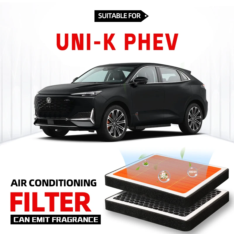 

Фильтр салона для Changan UNI-K PHEV, воздушный фильтр с активированным углем, фильтр кондиционера с ароматизатором для очистки воздуха в салоне автомобиля