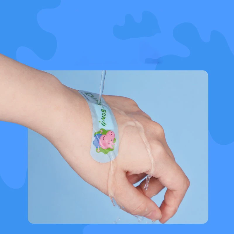 120pcs/box Cartoon Peppa Pig Stickers Medical Band Aids Waterproof Adhesive Bandages Comfortable Skin Friendly Band Aid For Kids