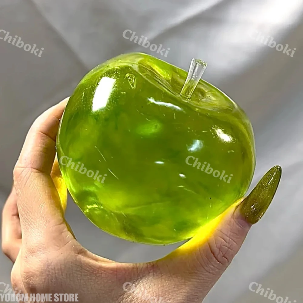Handmade Green Stress Relief Model Soft Pinched Desk Decoration Home Living Room Decor Girls Gift High-Quality Craft