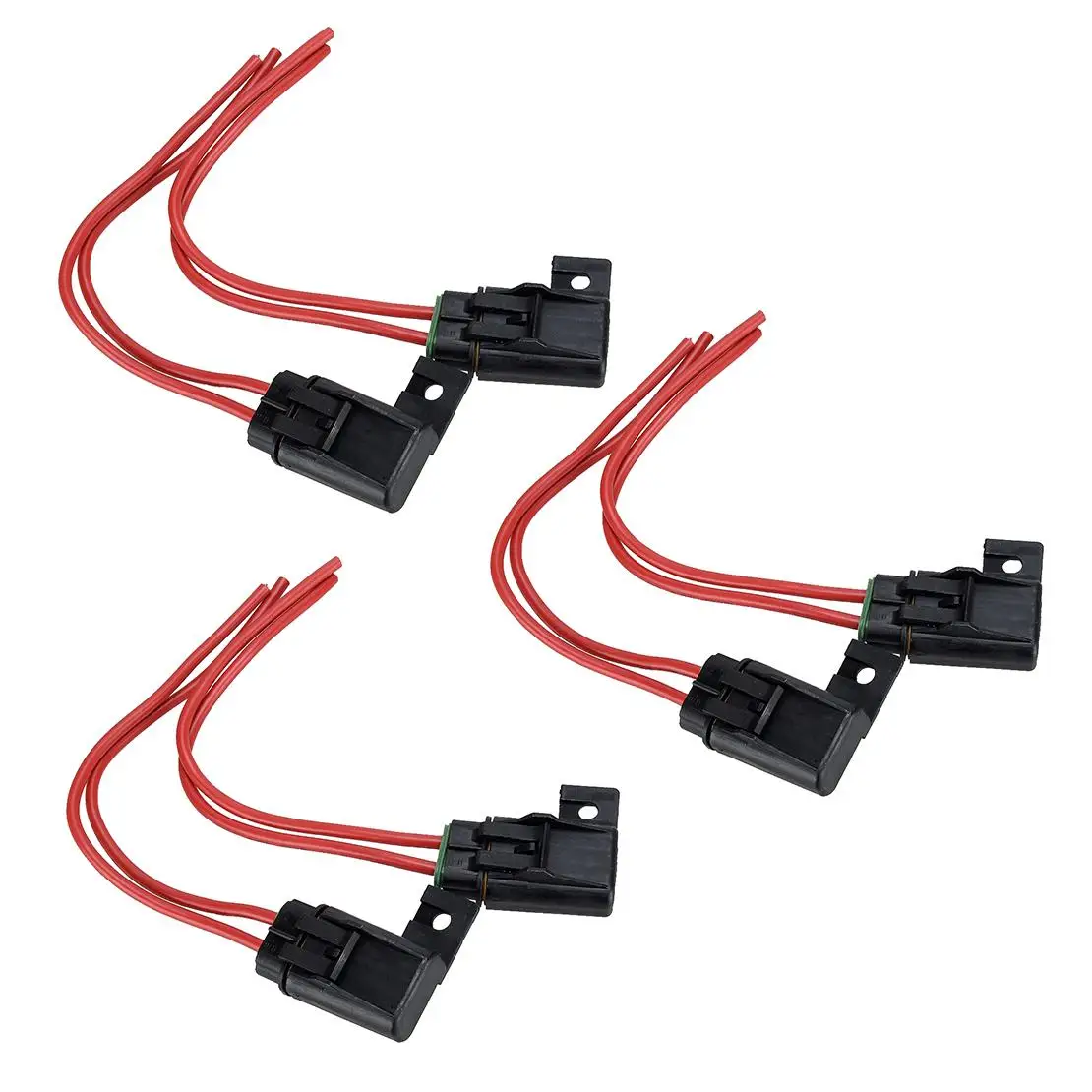 

6 шт., 30 А, 12 AWG ATO ATC, линейный держатель предохранителя, водонепроницаемое лезвие для морской лодки, промышленной автомобильной промышленности