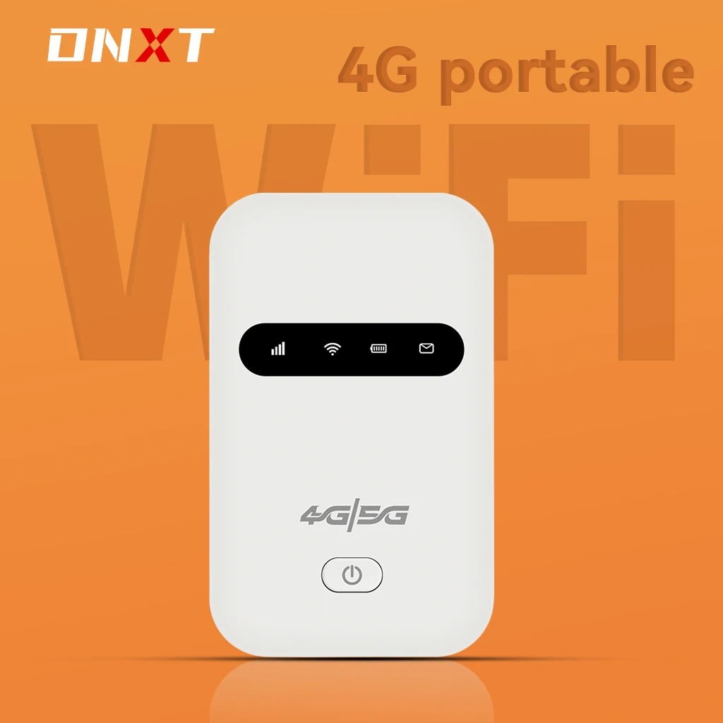 

DNXT M26 4G Router Portable WiFi Router MIFI Router SIM Card Compatible Wireless Hotspot Compatible with EU AS AF
