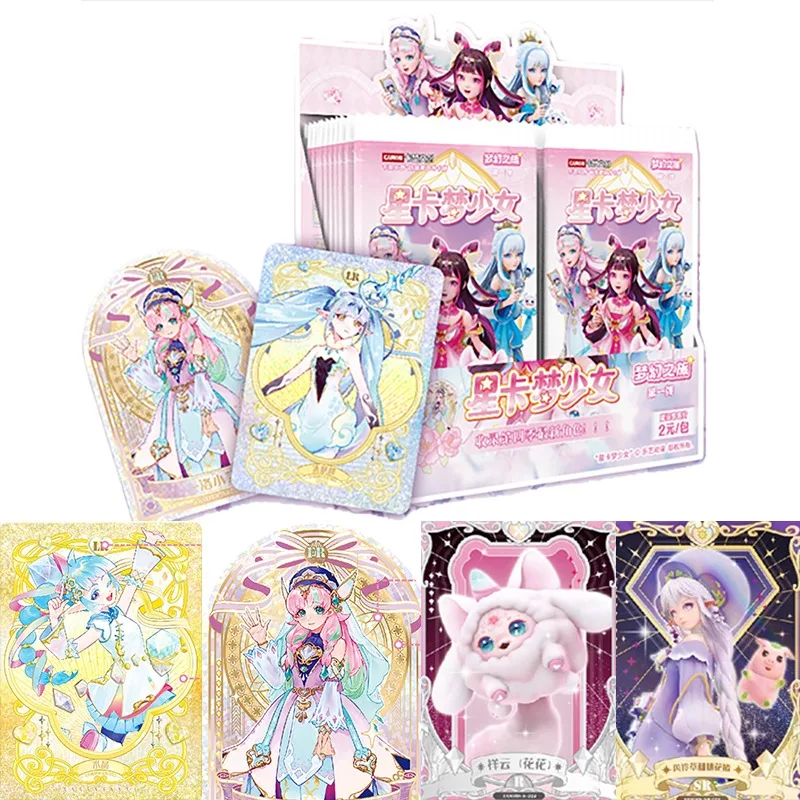 

Карточка Fun Star Card Dream Girl Cards Cards Series 1, пробная коллекционная карта Flower Gods Dream Journey Princess, аниме, подарочная игрушка