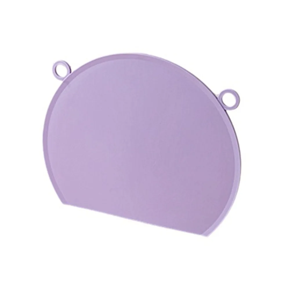 Food Grade TPU Cutting Board Anti-Bacterial Anti-Mold Semi-Circular Cutting Board Back Drainer Flexible Bendable Design