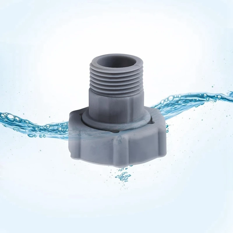 Pool Replacement Parts, Connect To Pool Bottom, Pool Drain Adapter Connector Connect To Garden Pipe