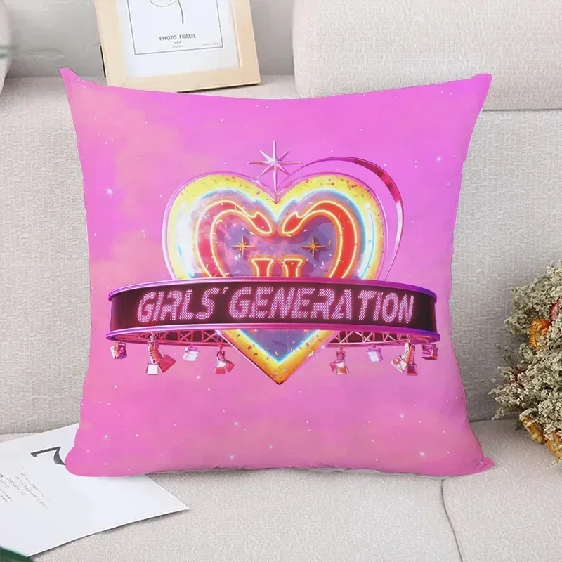 Pillow Cases Girls' Generation Decorative Pillows Covers Cushions Home Decor Pillowcases 40x40 Cushion Cover 45*45