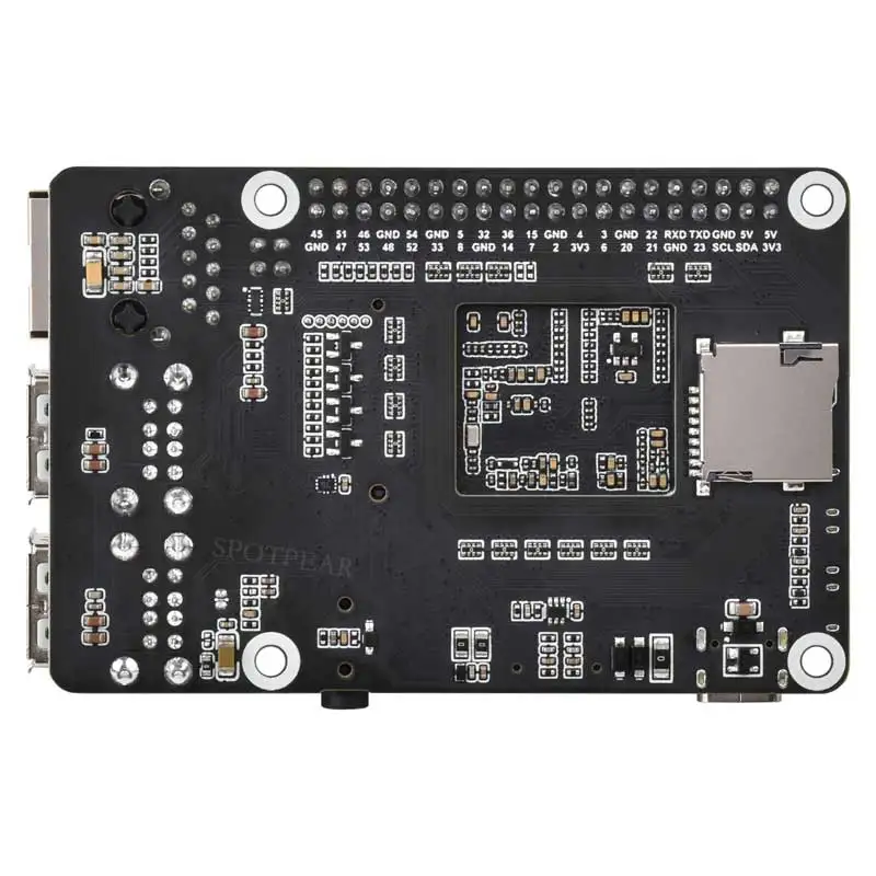 Luckfox Pico Pi A/B EMMC Микрофон Опция WiFi6/4G Core 128/256MB RV1106 G2/G3 RAM Размер порта аудиодисплея, совместимый с Raspberry