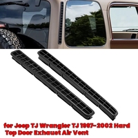 Car Rear Side Hardtop Exhaust Vent For Jeep Wrangler TJ 1997-2002 Hard Top Door Exhaust Air Vent