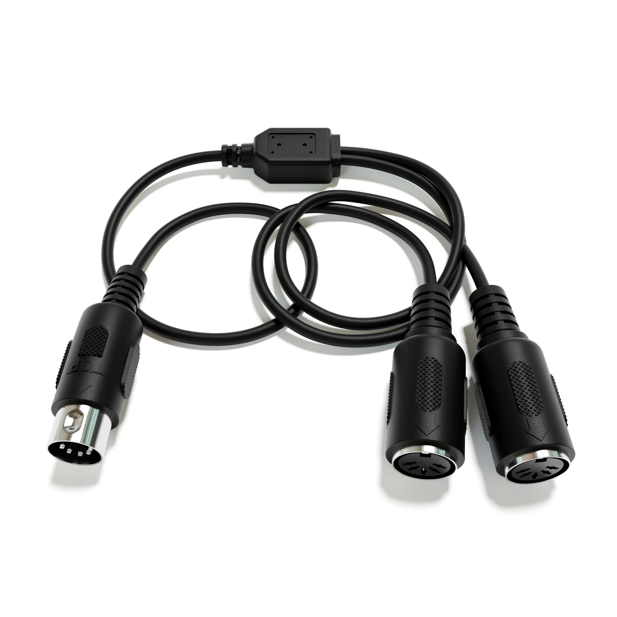 ExcelValley - Аудиокабель с Разветвителем MIDI - 5 штырь DIN - Y Адаптер Конвертер