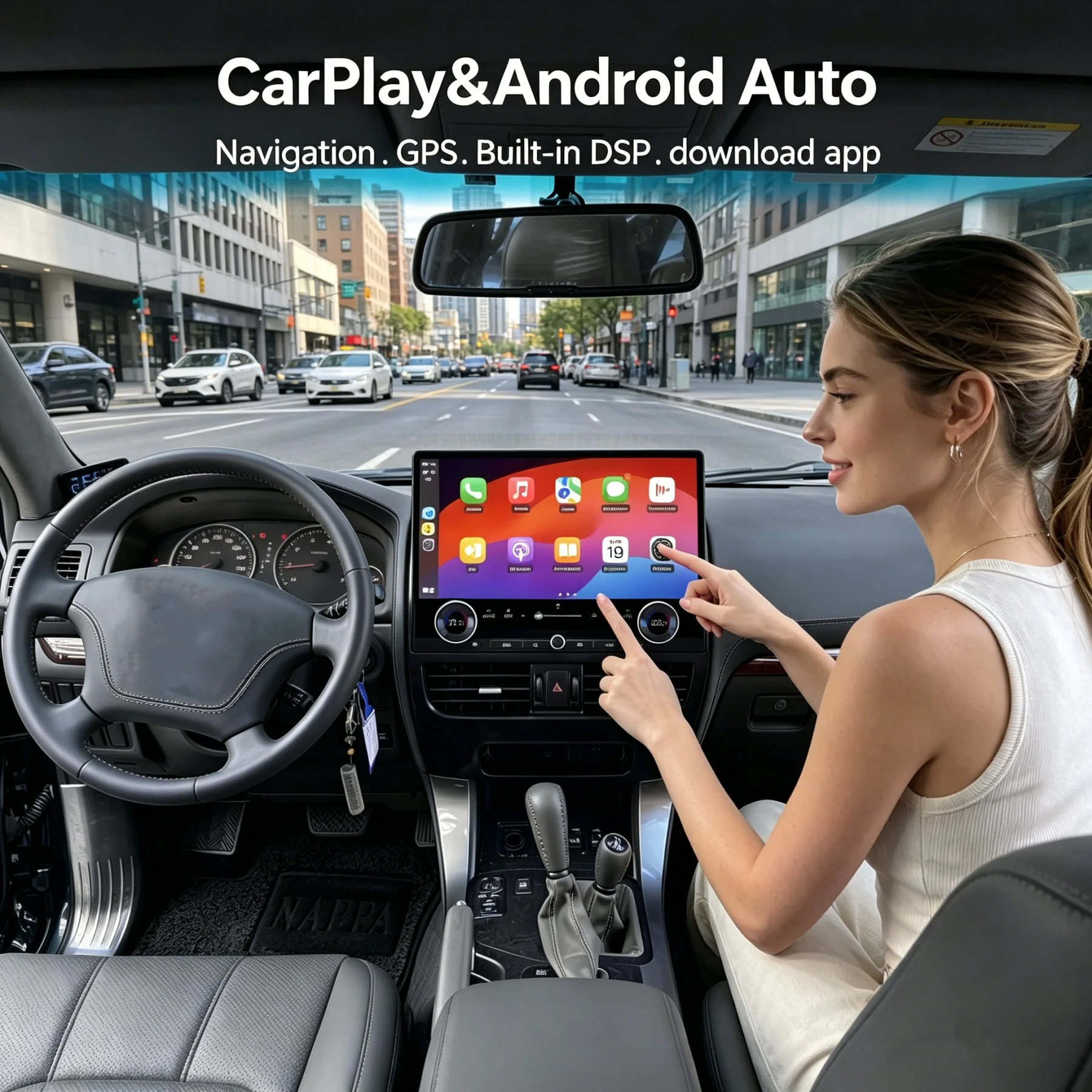

Qualcomm 16.8" For Prado 120 Lexus GX470 For Toyota Land Cruiser 2002-2009 Car Multimedia Player Android Auto Stereo Carplay GPS