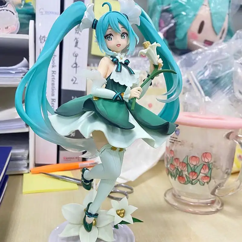 

Фигурка Taito Hatsune Miku, фигурка 39 на годовщину, лотерея, аниме фигурка, коллекционная экшн-модель Вокалоида, игрушка на Рождество, оригинал