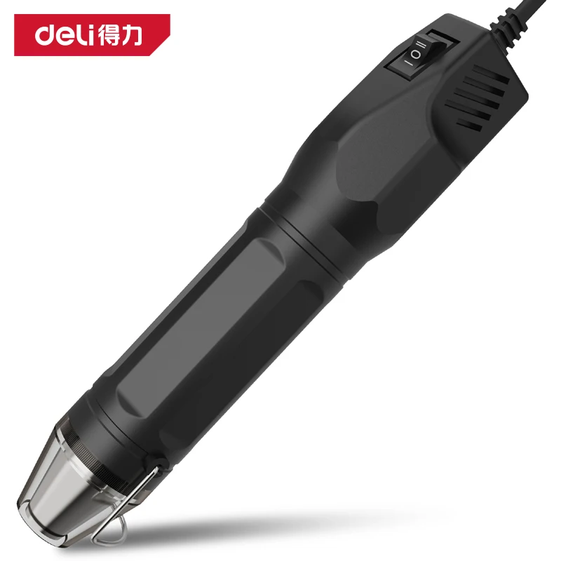 

DELI Hot Air Gun 220V Popular Soldering Temperature Blower DIY Crafts Electric Hot Dryer Mini Heat Gun for Shrink Tubing